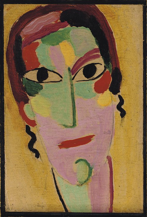 Alexej von Jawlensky Mystischer Kopf Ganz erwacht  Wandbild
